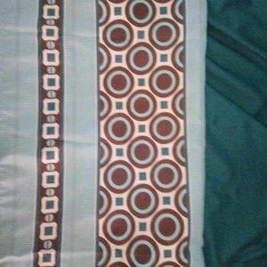 Cloth shower curtain